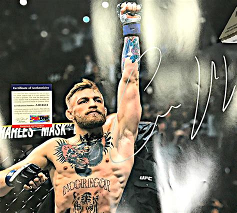 Conor McGregor Memorabilia, Autographed Conor McGregor .